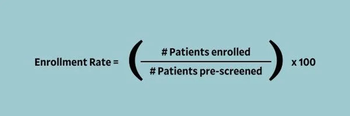 Enrollment rate caculation